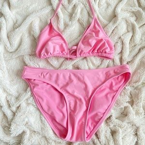 pink bikini